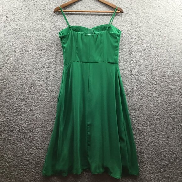 Socialite‎ Fit and Flare Dress Emerald M - Picture 2 of 3
